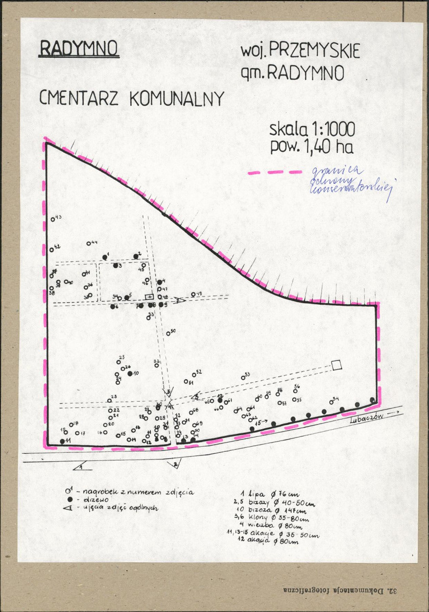 Karta cmentarza, skan nr 3