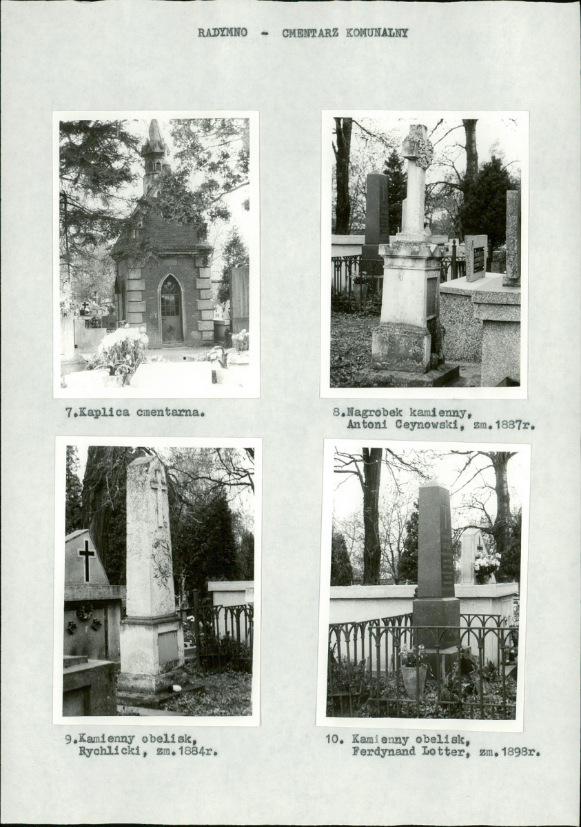 Karta cmentarza, skan nr 6