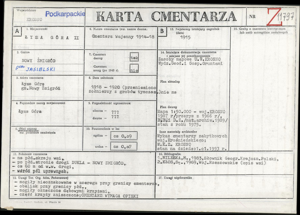 Karta cmentarza, skan nr 1