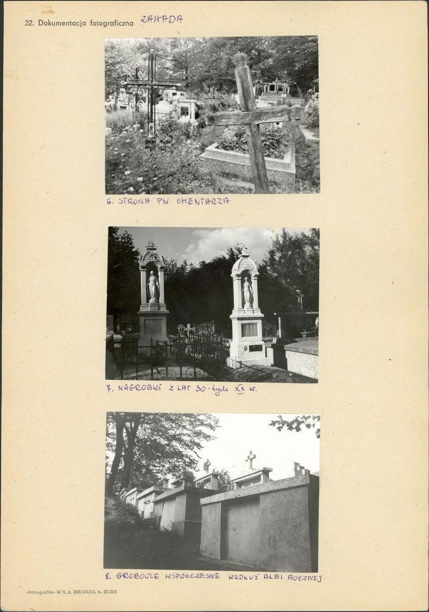 Karta cmentarza, skan nr 5