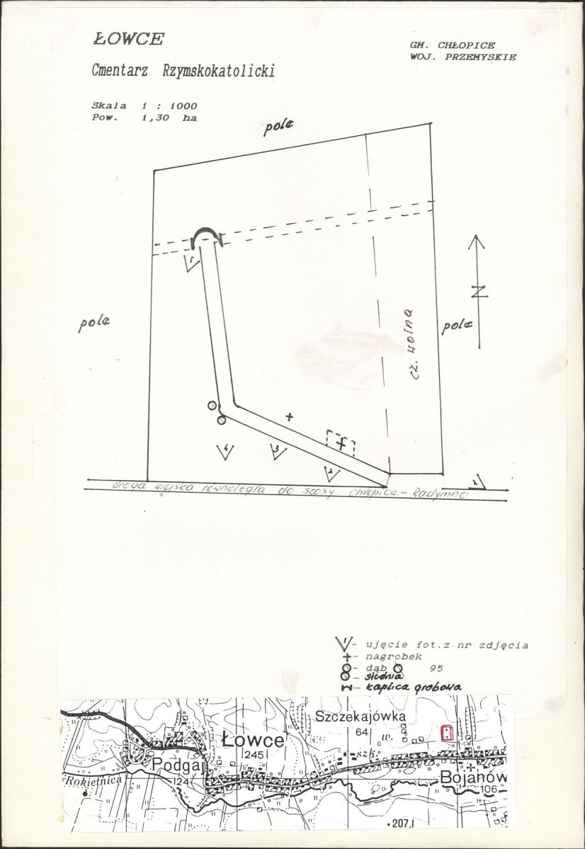 Karta cmentarza, skan nr 3