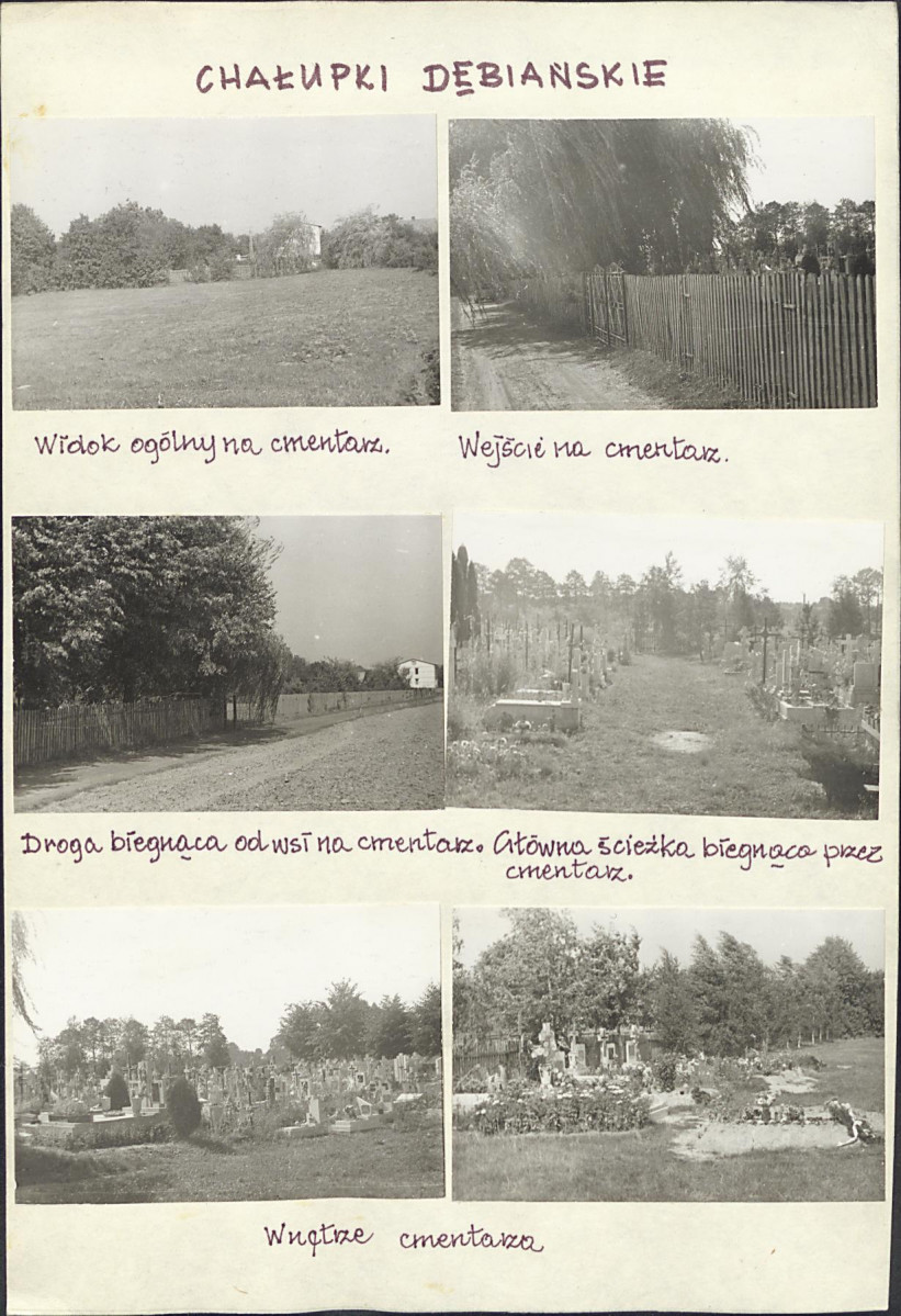 Karta cmentarza, skan nr 5
