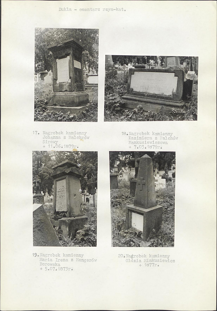 Karta cmentarza, skan nr 8