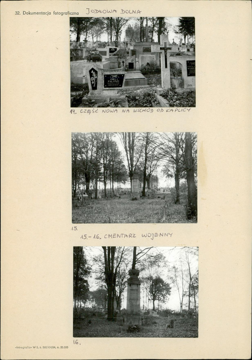 Karta cmentarza, skan nr 8