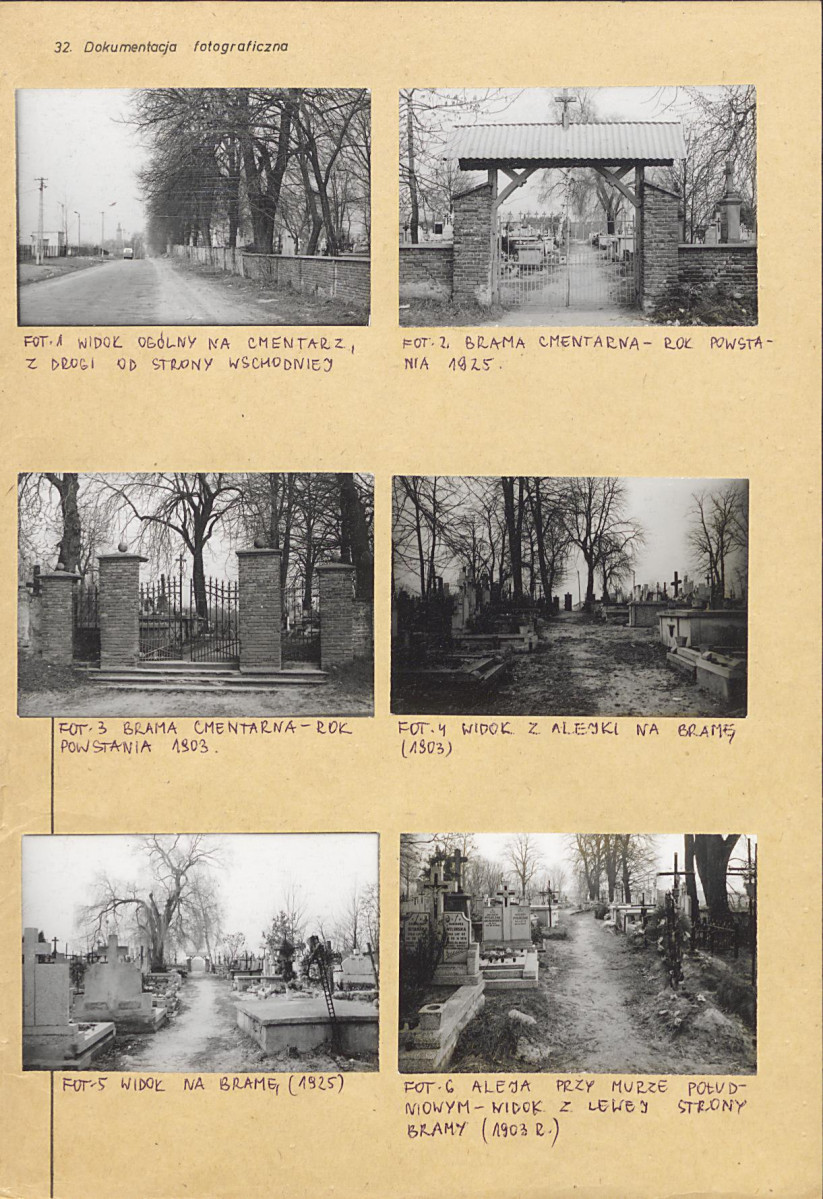 Karta cmentarza, skan nr 5