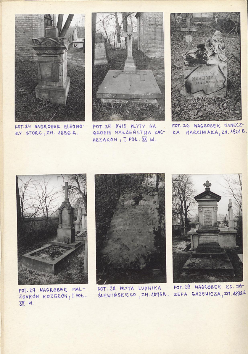 Karta cmentarza, skan nr 9