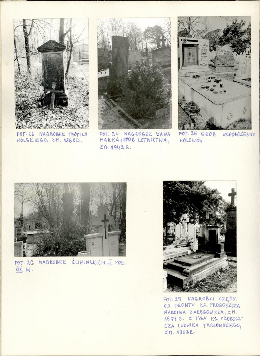 Karta cmentarza, skan nr 9