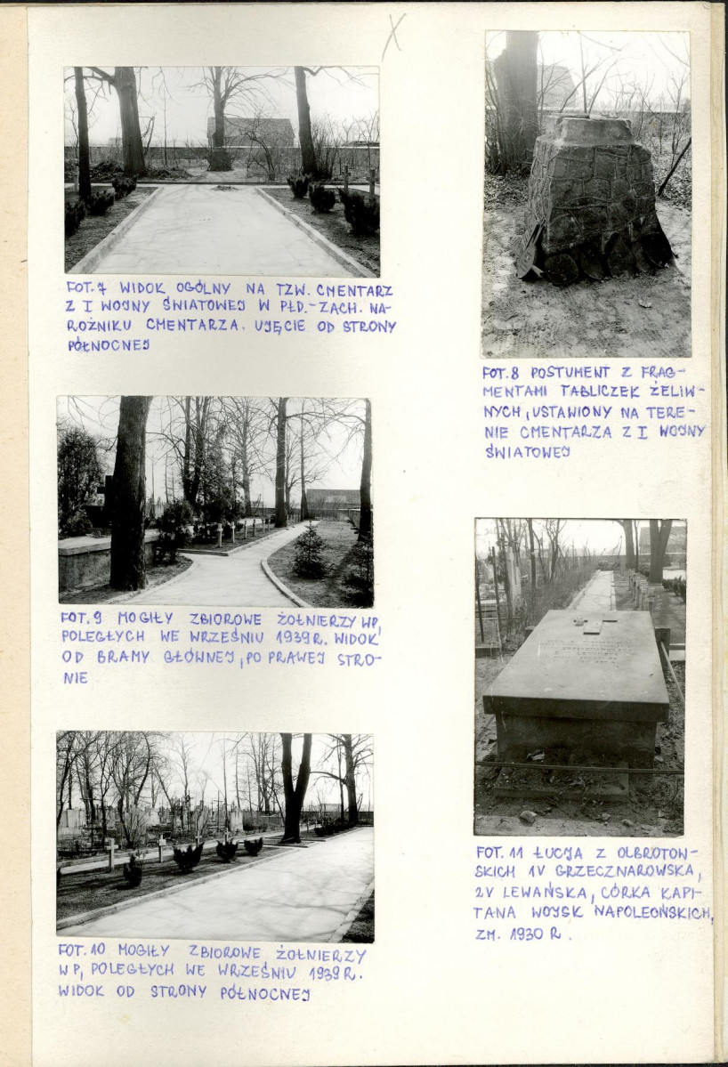 Karta cmentarza, skan nr 6