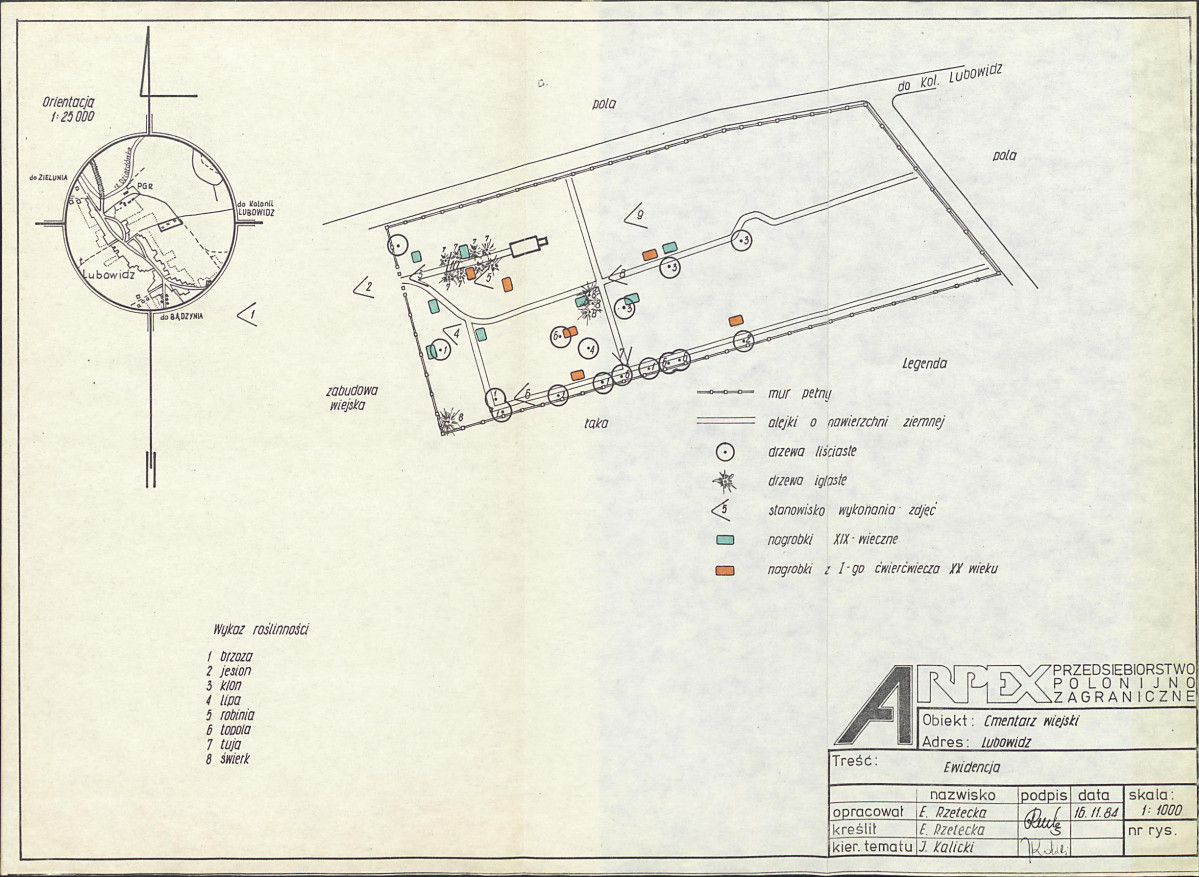 Karta cmentarza, skan nr 3