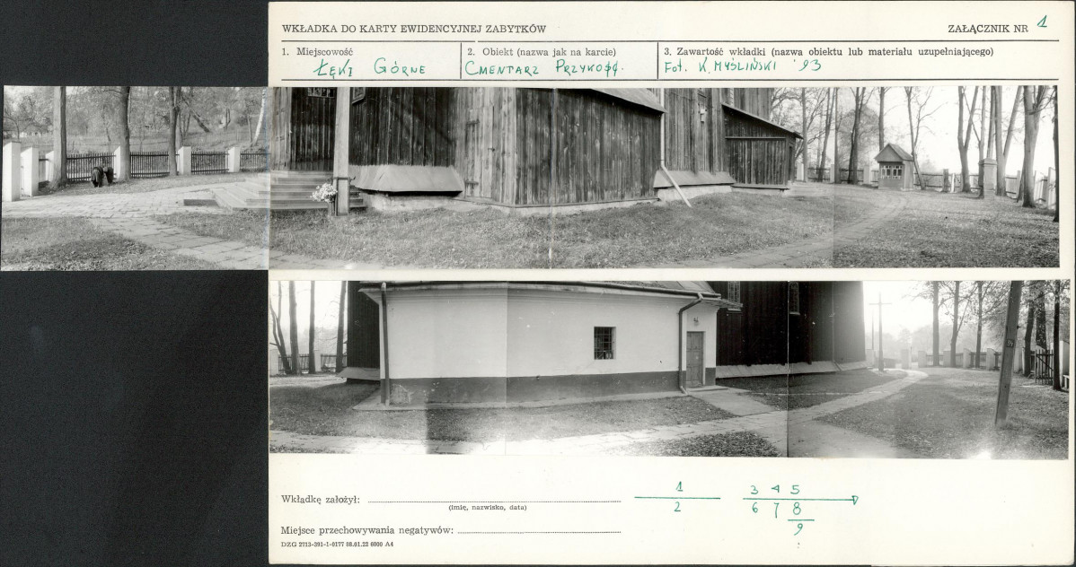 Karta cmentarza, skan nr 5