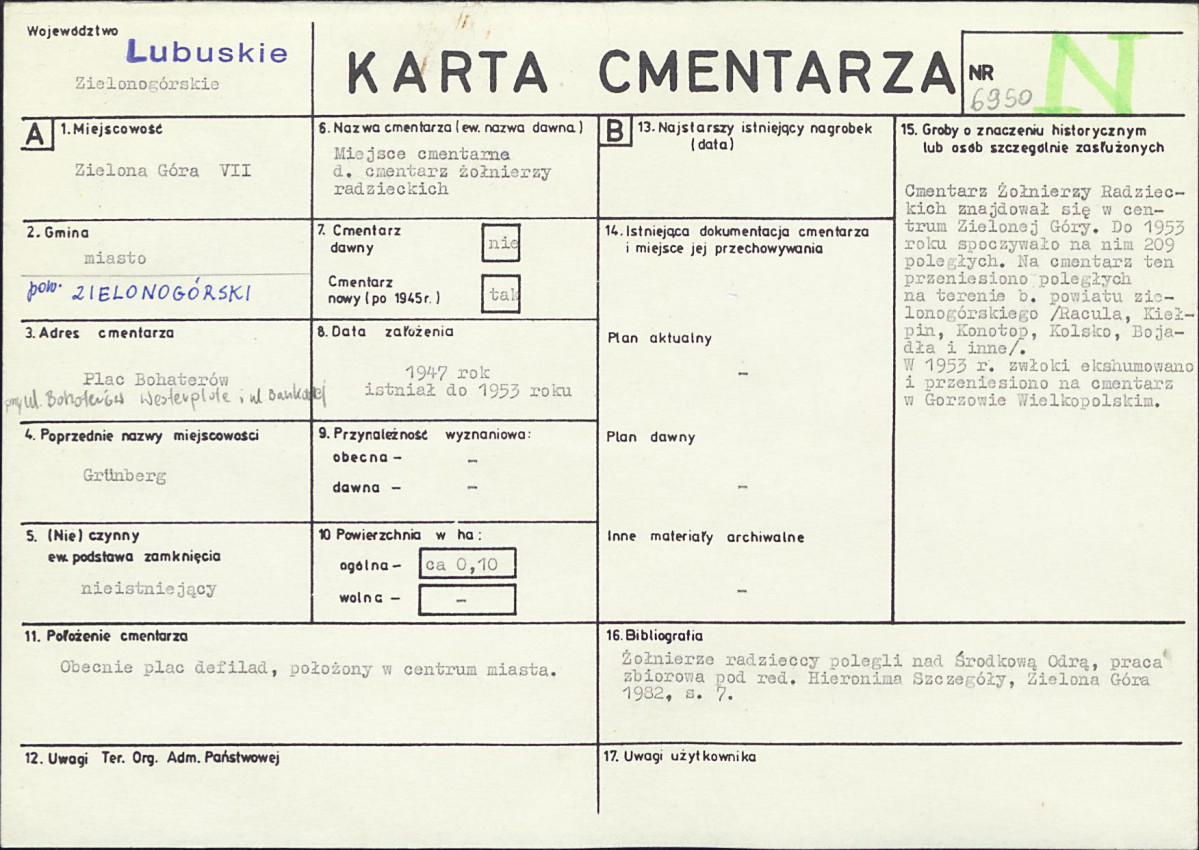 Karta cmentarza, skan nr 1