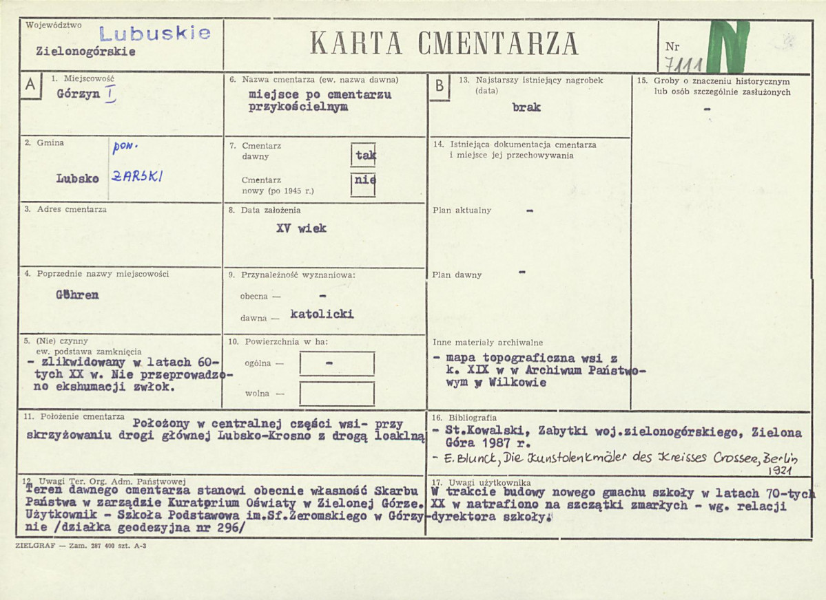 Karta cmentarza, skan nr 1