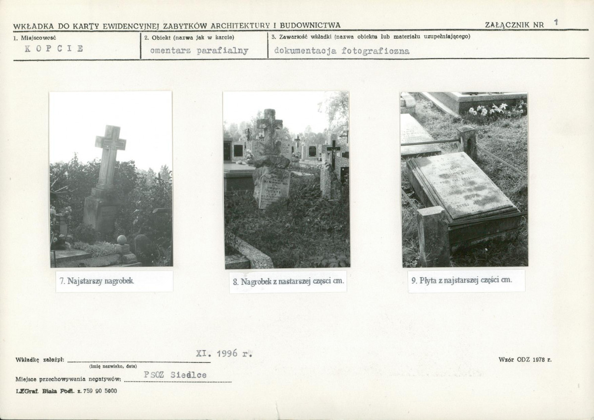 Karta cmentarza, skan nr 5