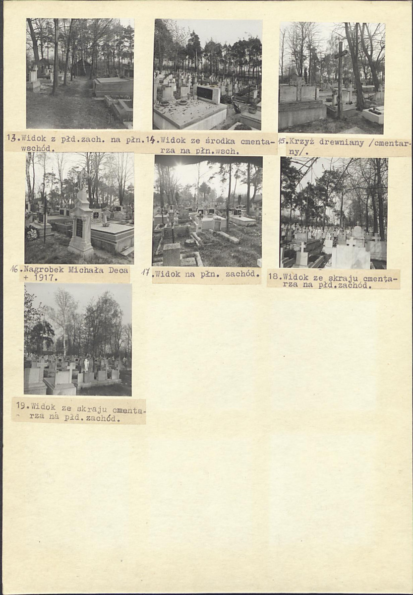 Karta cmentarza, skan nr 5