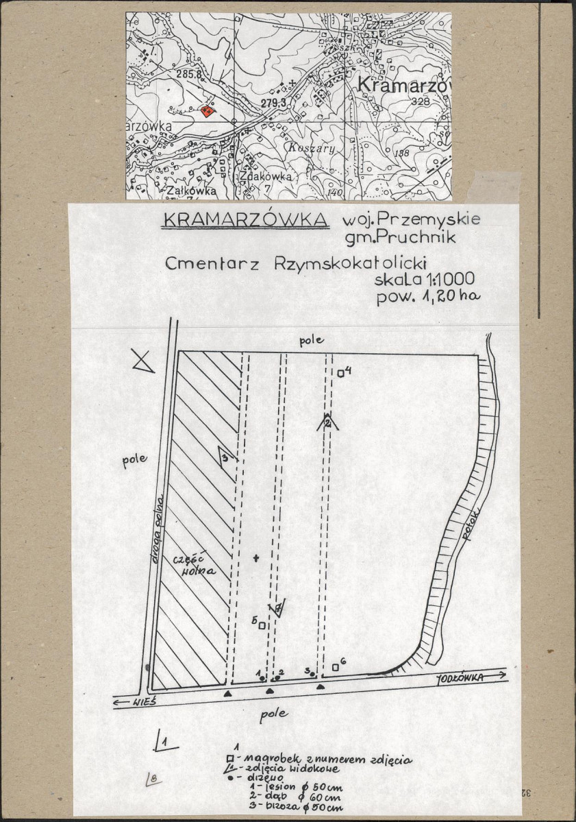 Karta cmentarza, skan nr 3