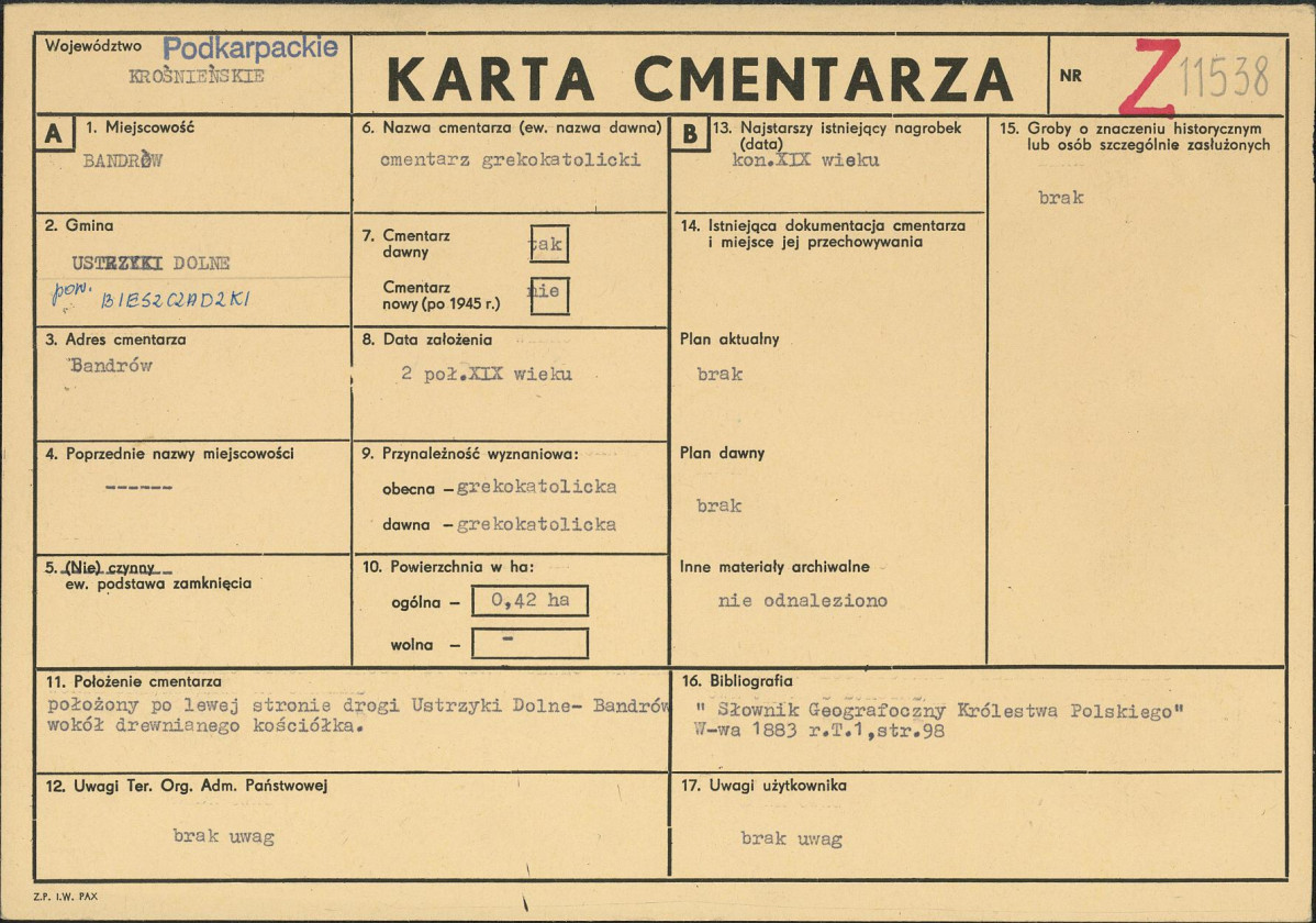 Karta cmentarza, skan nr 1