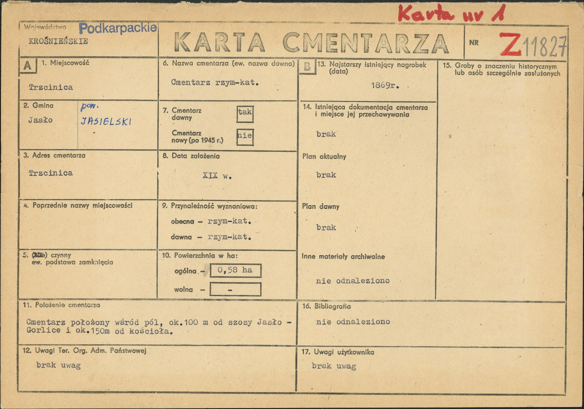 Karta cmentarza, skan nr 1