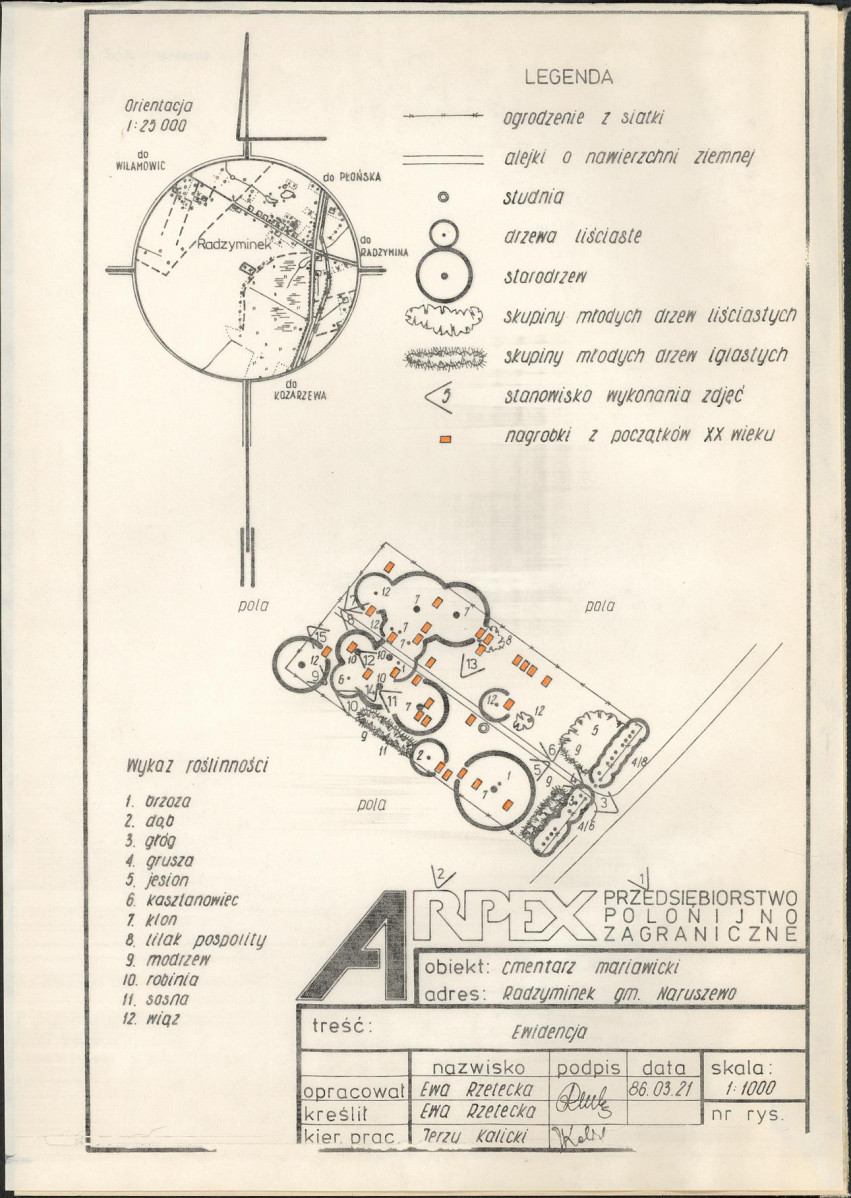 Karta cmentarza, skan nr 3