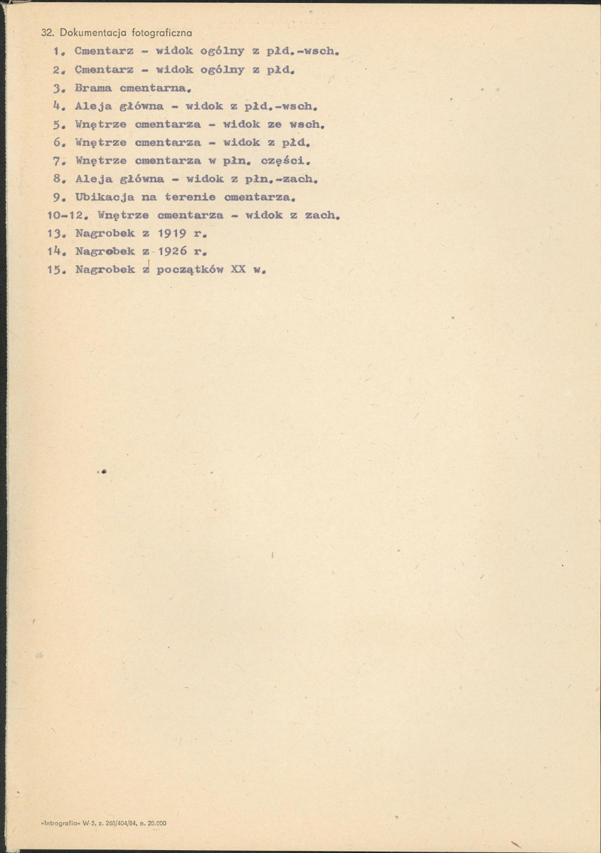 Karta cmentarza, skan nr 4