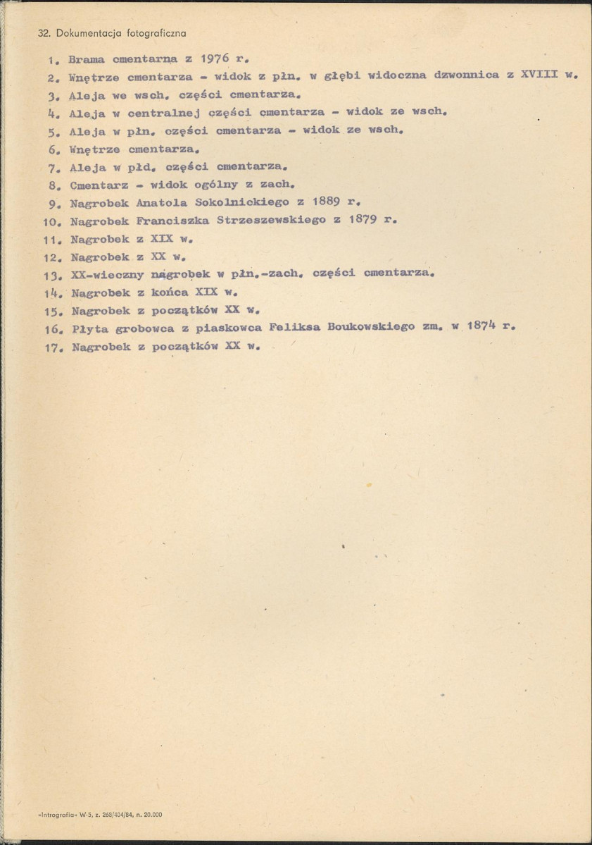 Karta cmentarza, skan nr 4