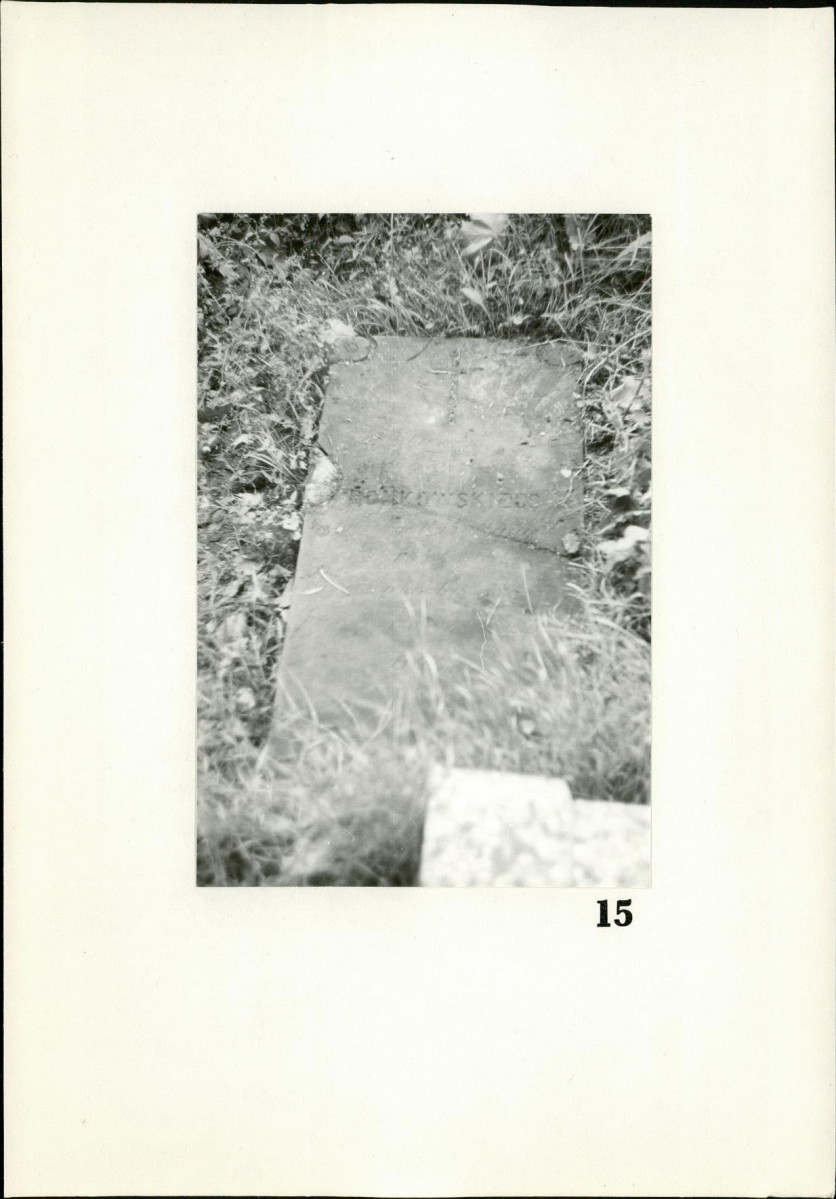 Karta cmentarza, skan nr 17