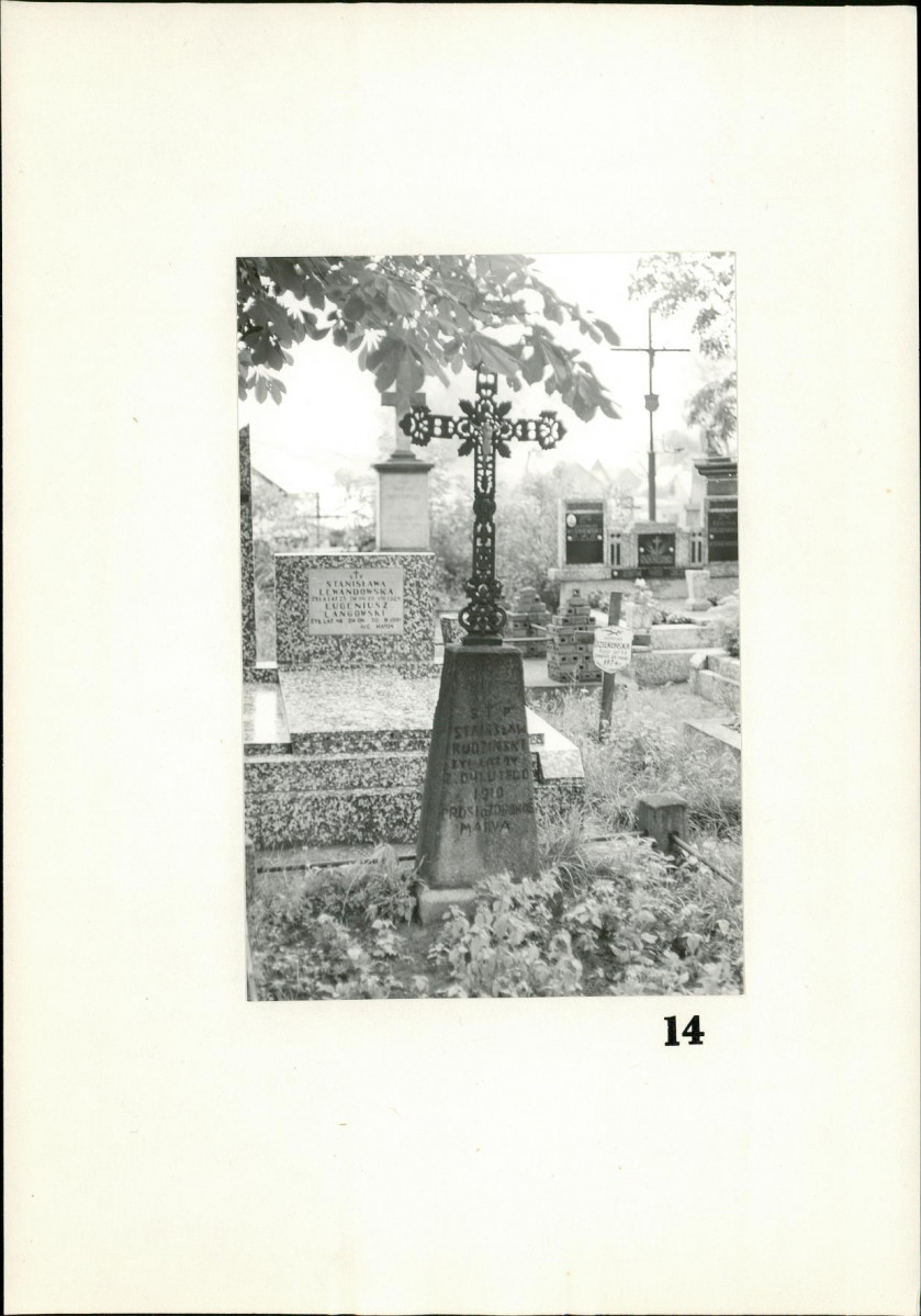 Karta cmentarza, skan nr 13