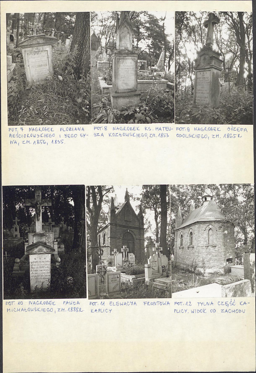 Karta cmentarza, skan nr 6
