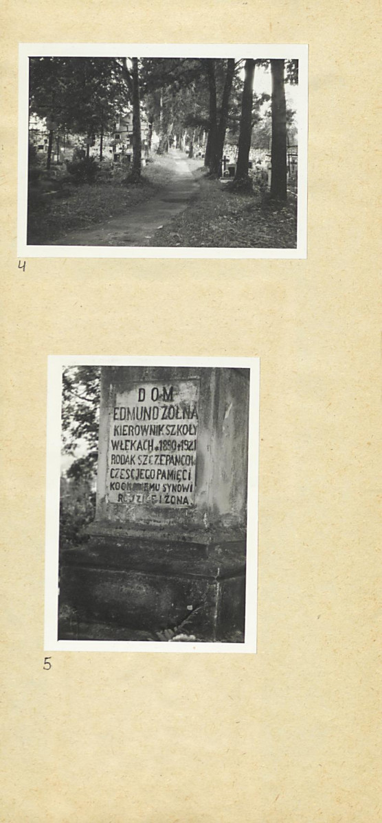 Karta cmentarza, skan nr 6