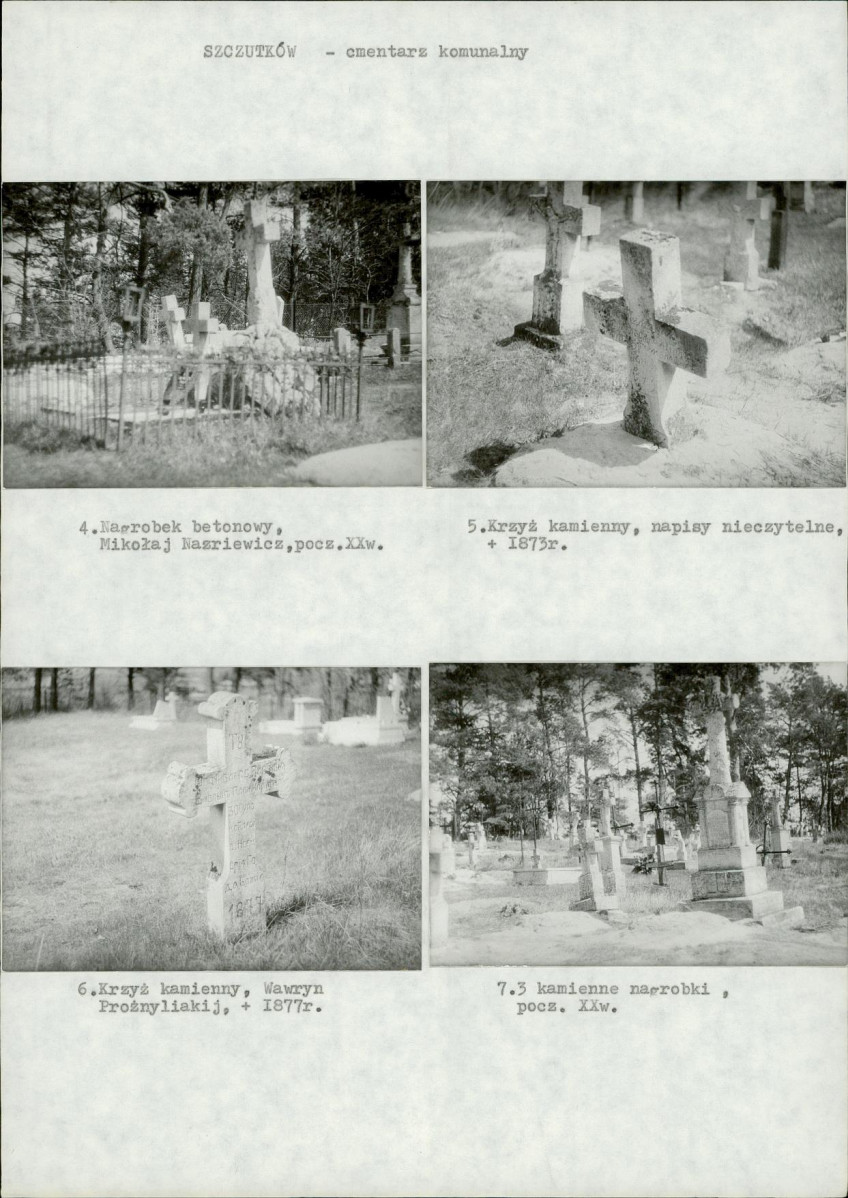 Karta cmentarza, skan nr 6