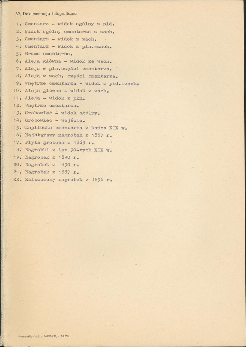Karta cmentarza, skan nr 4