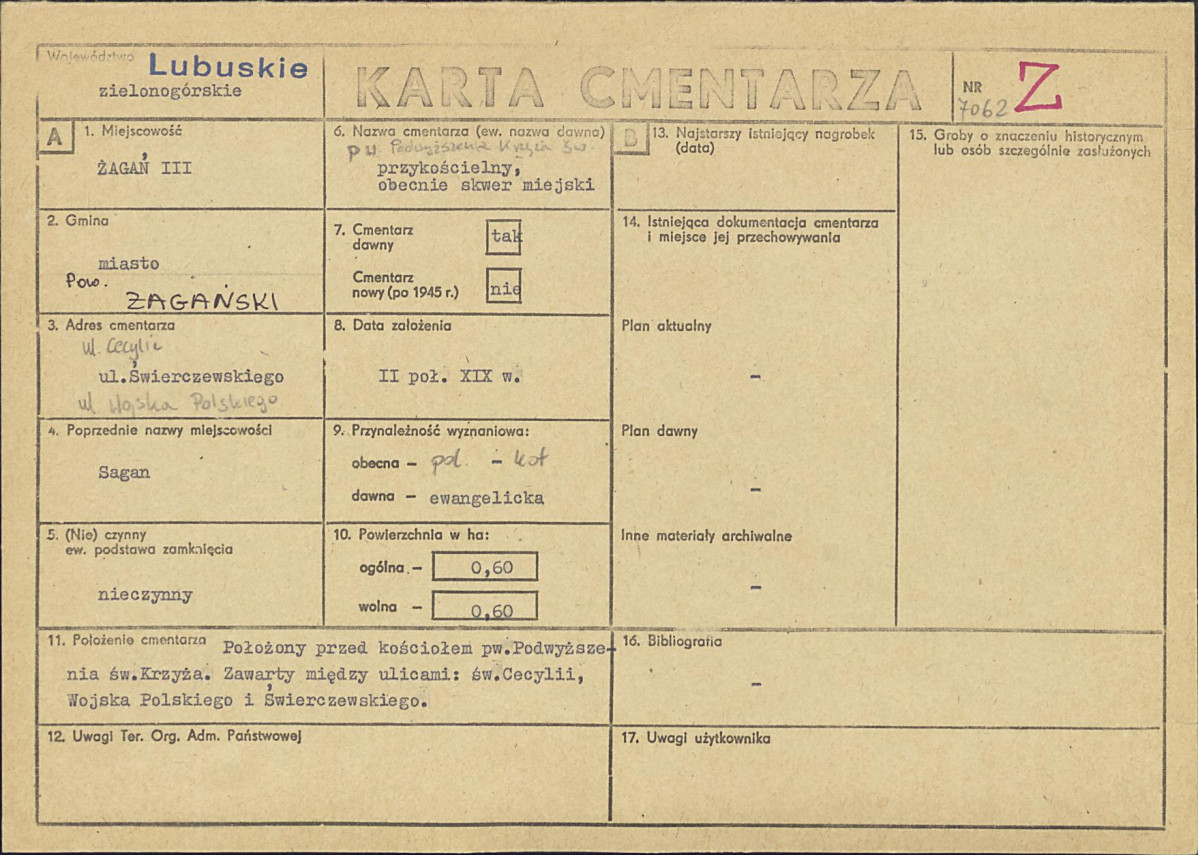Karta cmentarza, skan nr 1