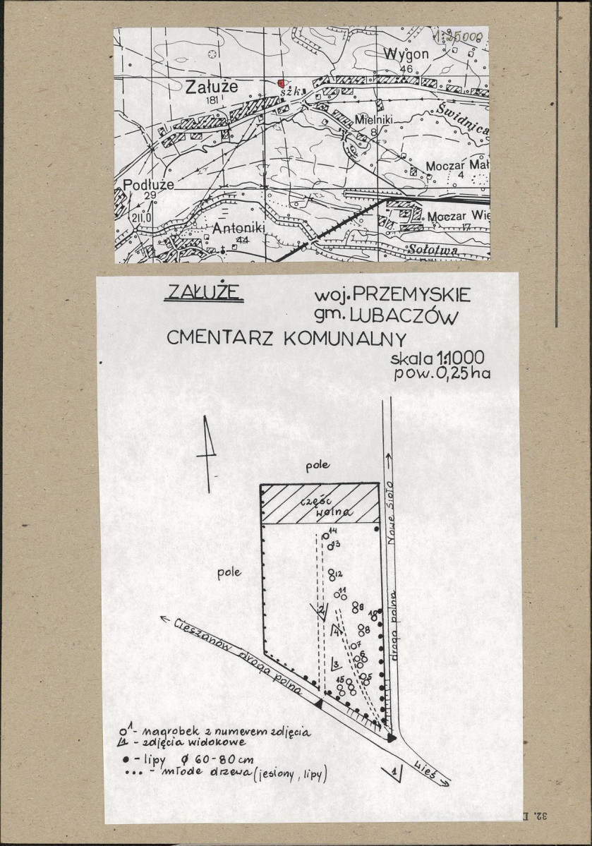 Karta cmentarza, skan nr 3