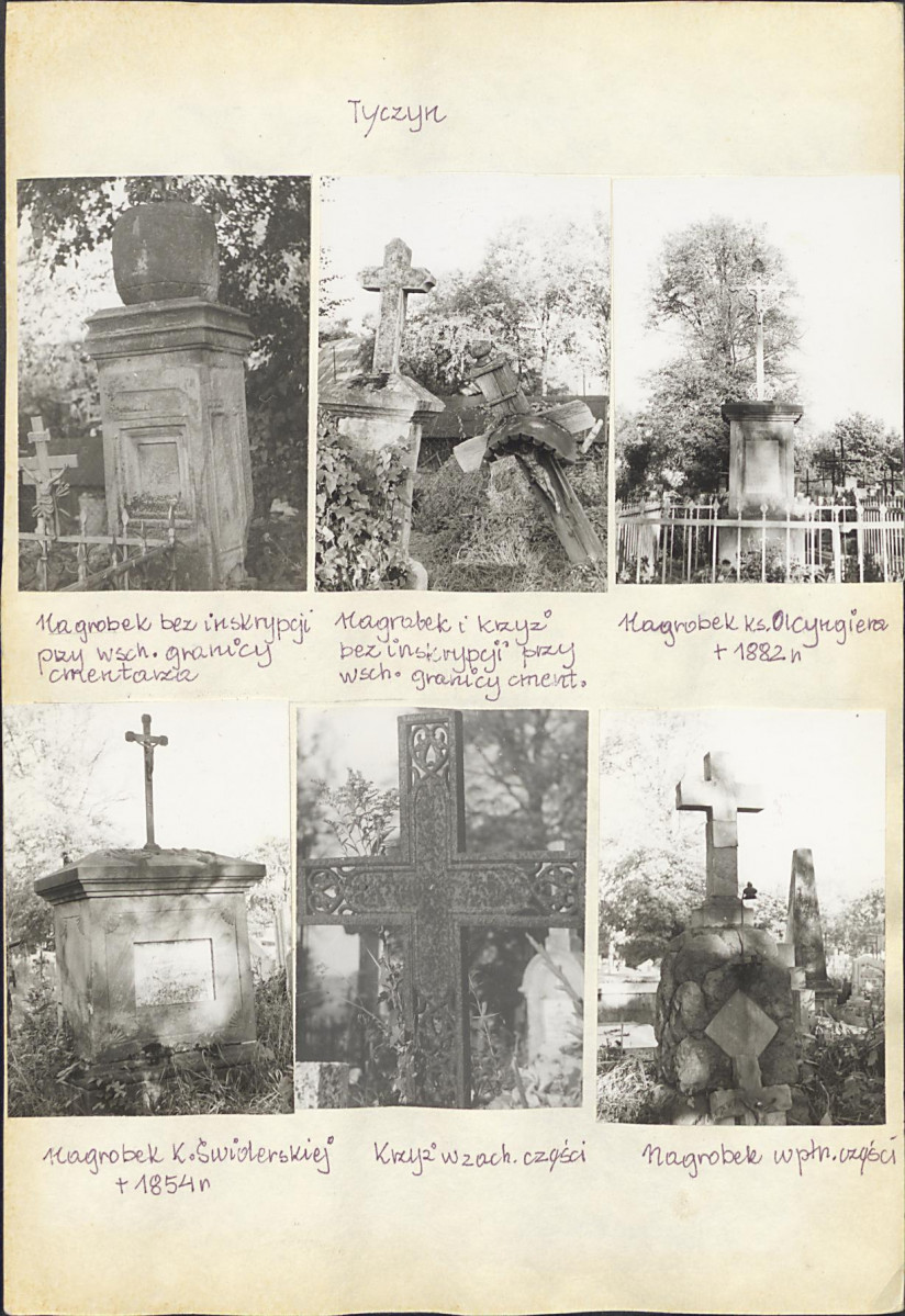 Karta cmentarza, skan nr 6