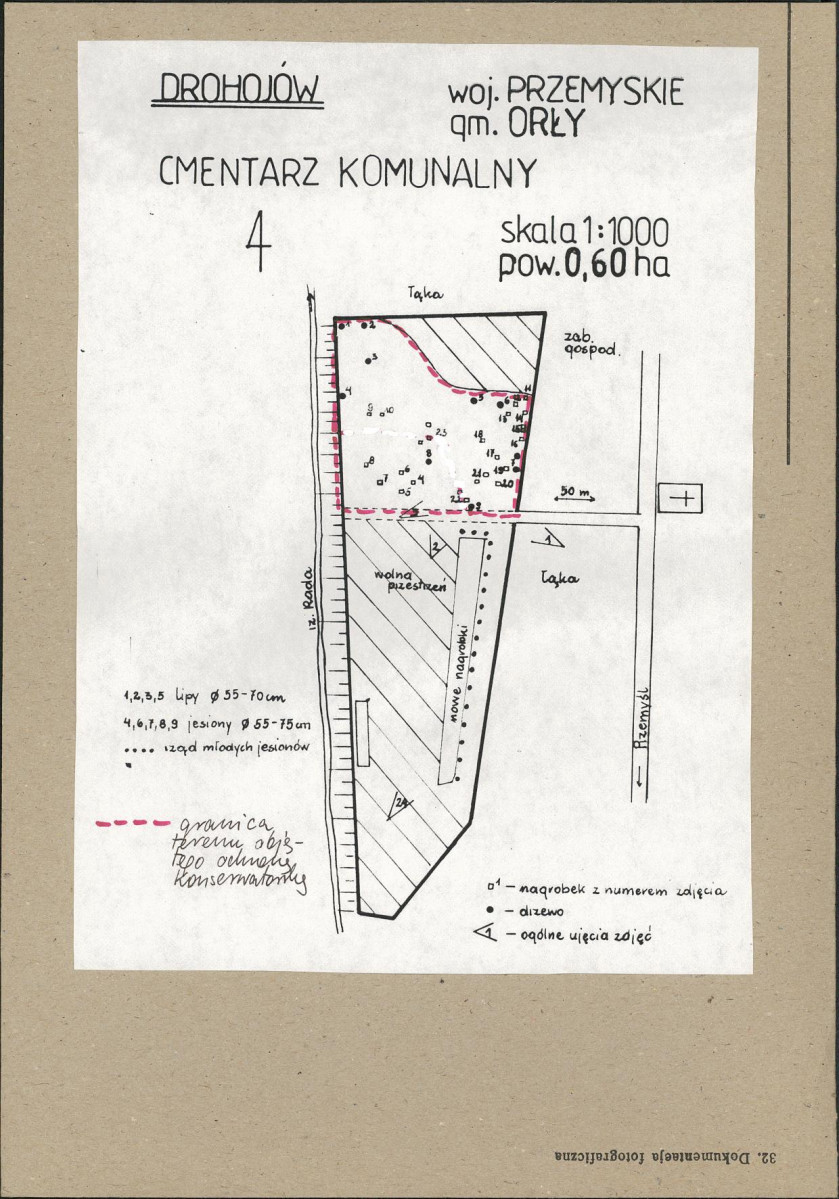 Karta cmentarza, skan nr 3