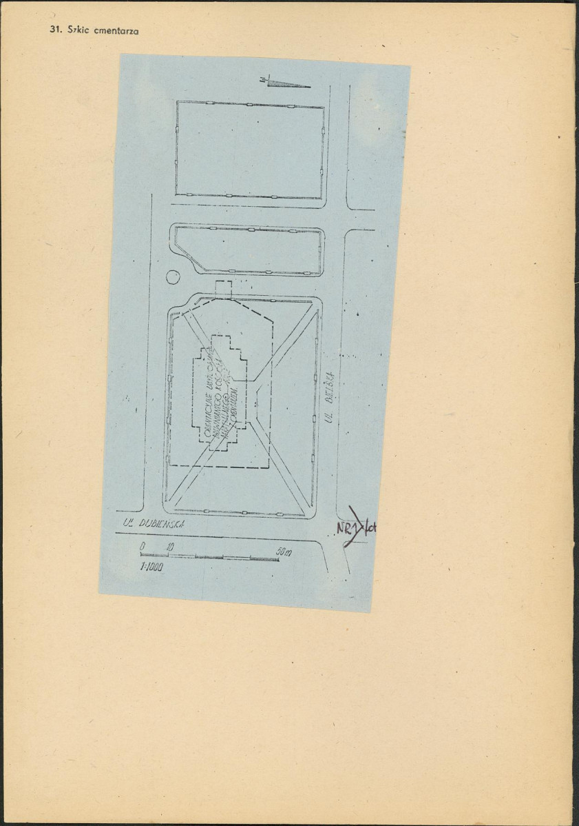 Karta cmentarza, skan nr 3