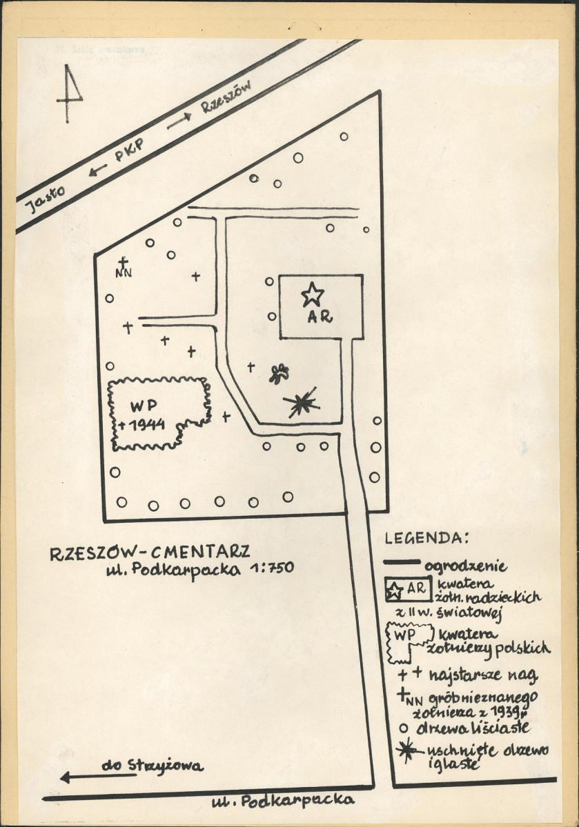 Karta cmentarza, skan nr 3