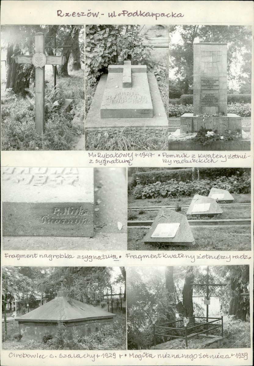 Karta cmentarza, skan nr 5