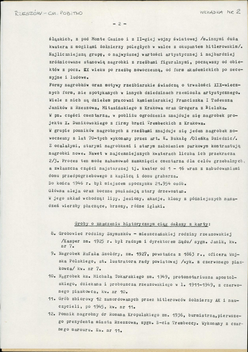 KC - Karta cmentarza, skan nr 6
