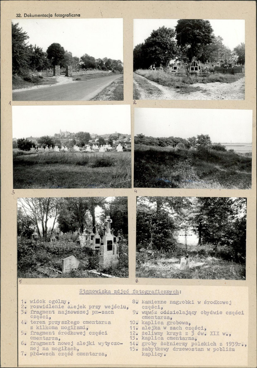 Karta cmentarza, skan nr 4