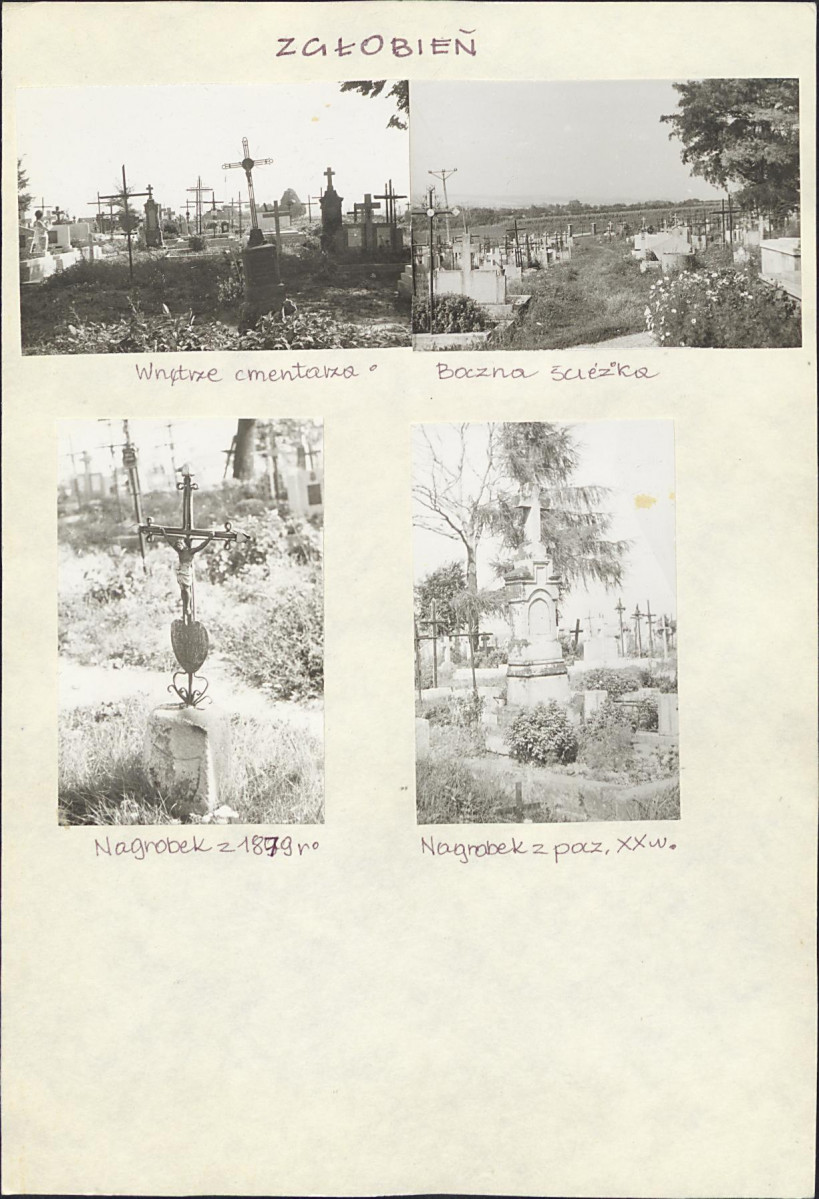 Karta cmentarza, skan nr 9