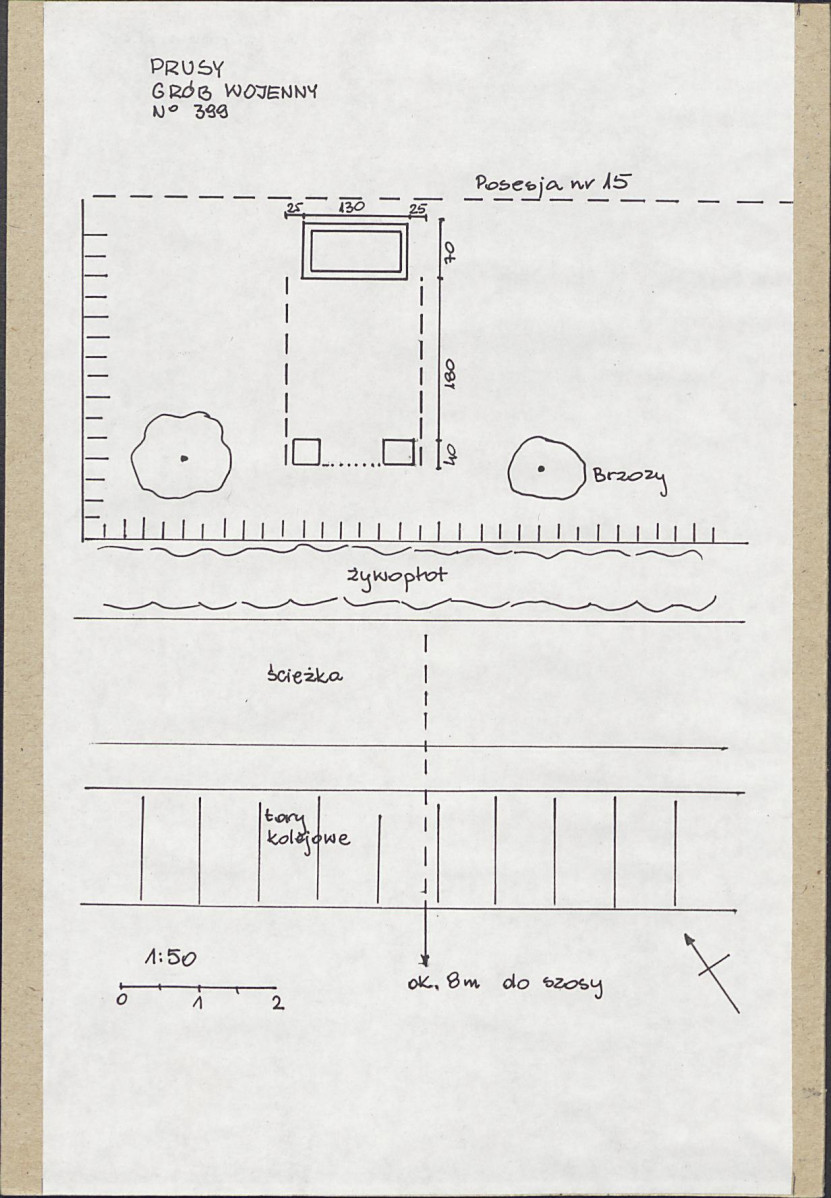 Karta cmentarza, skan nr 3