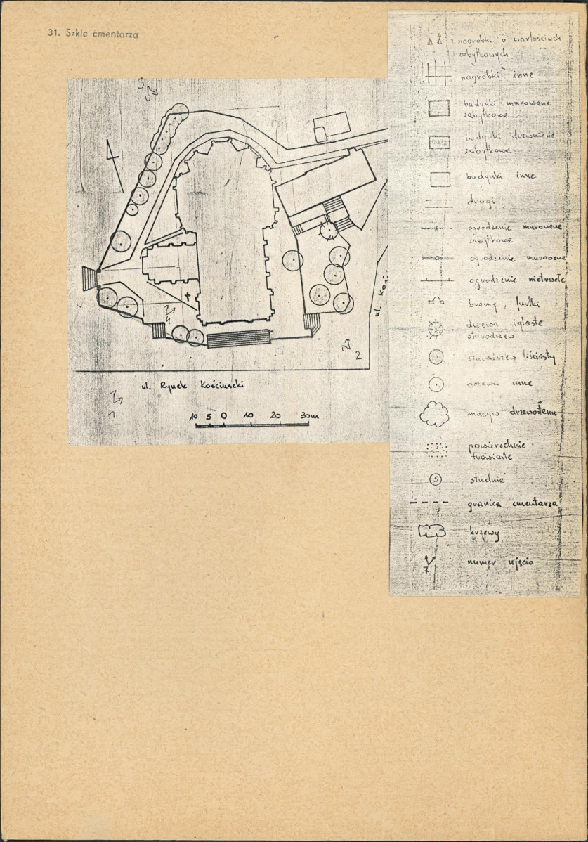 Karta cmentarza, skan nr 3