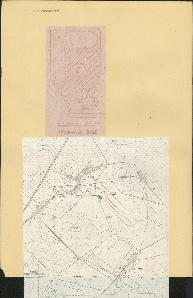 Karta cmentarza, skan nr 3
