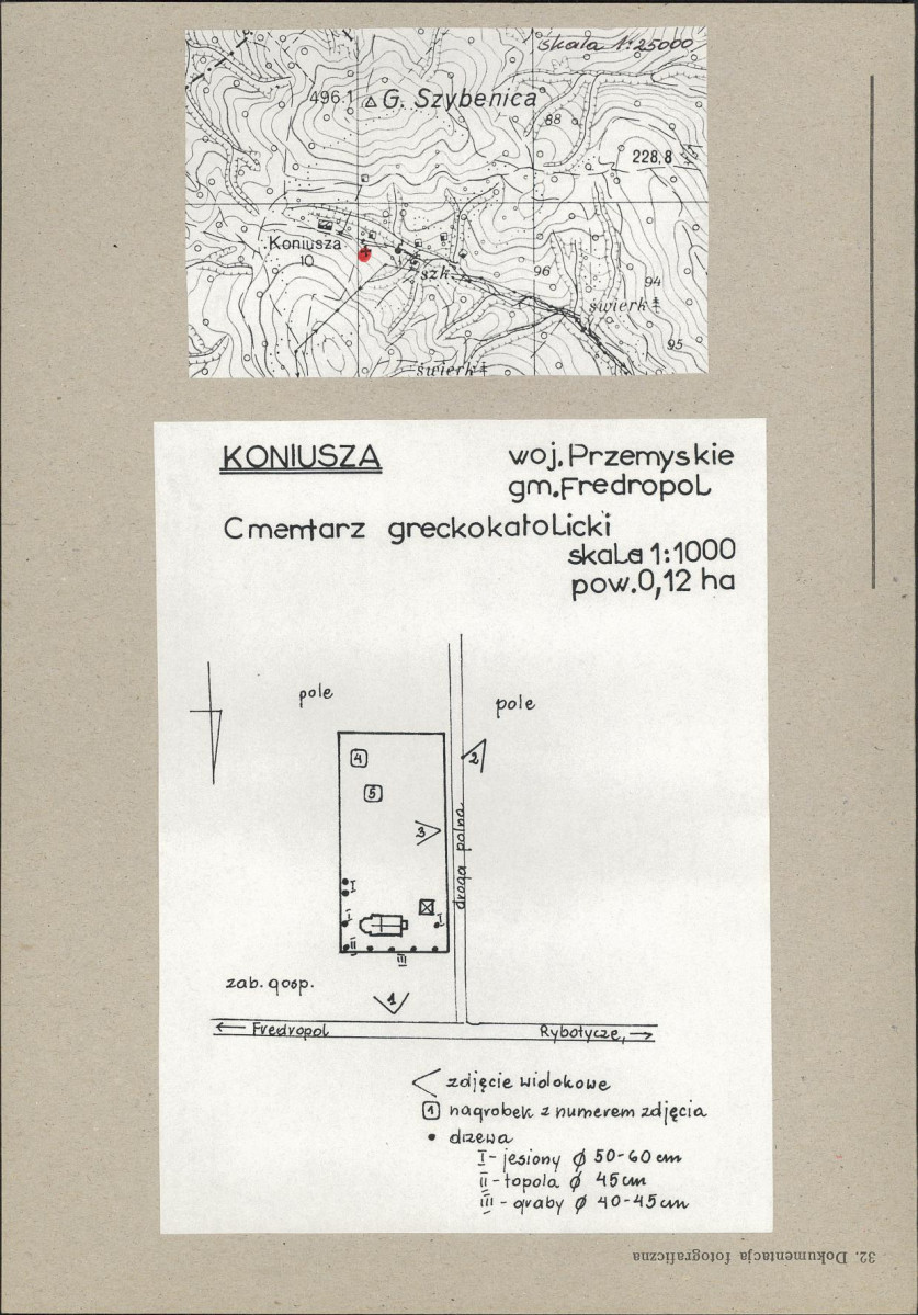 Karta cmentarza, skan nr 3