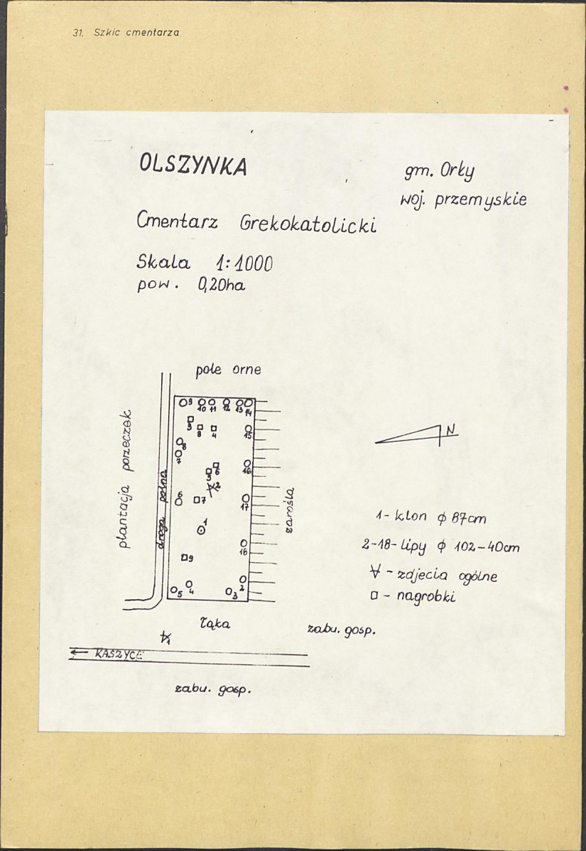 Karta cmentarza, skan nr 3