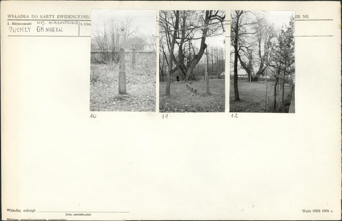 Karta cmentarza, skan nr 5