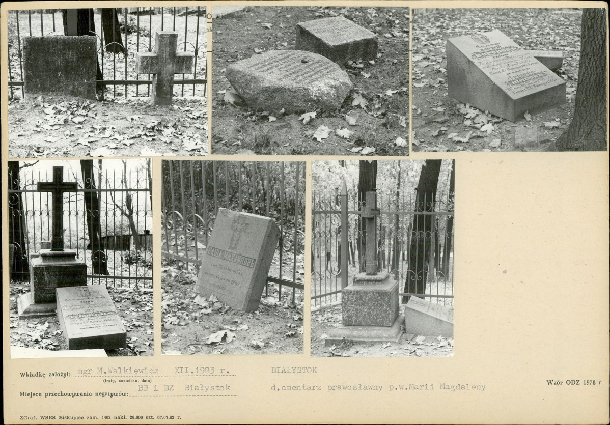 Karta cmentarza, skan nr 6