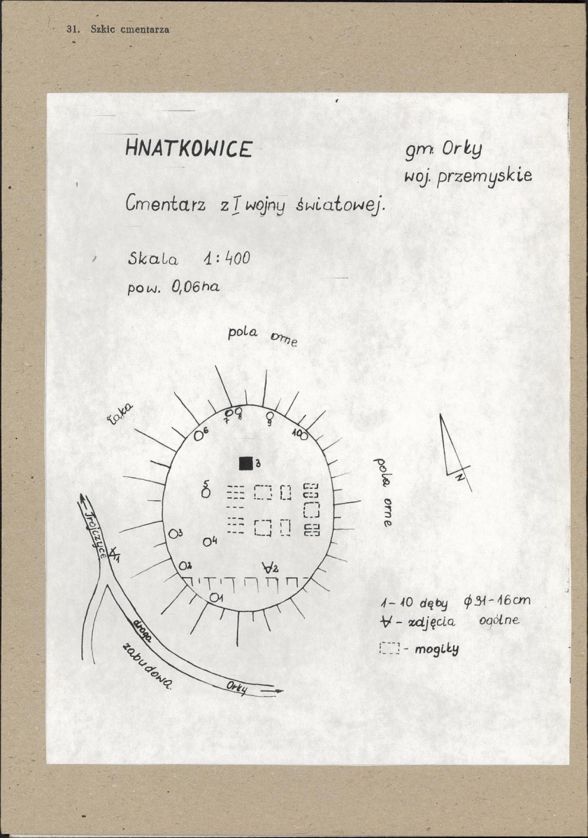 Karta cmentarza, skan nr 3