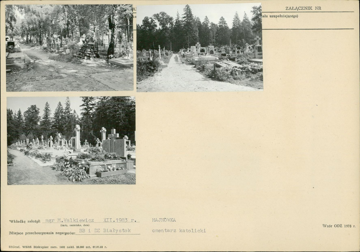 Karta cmentarza, skan nr 6