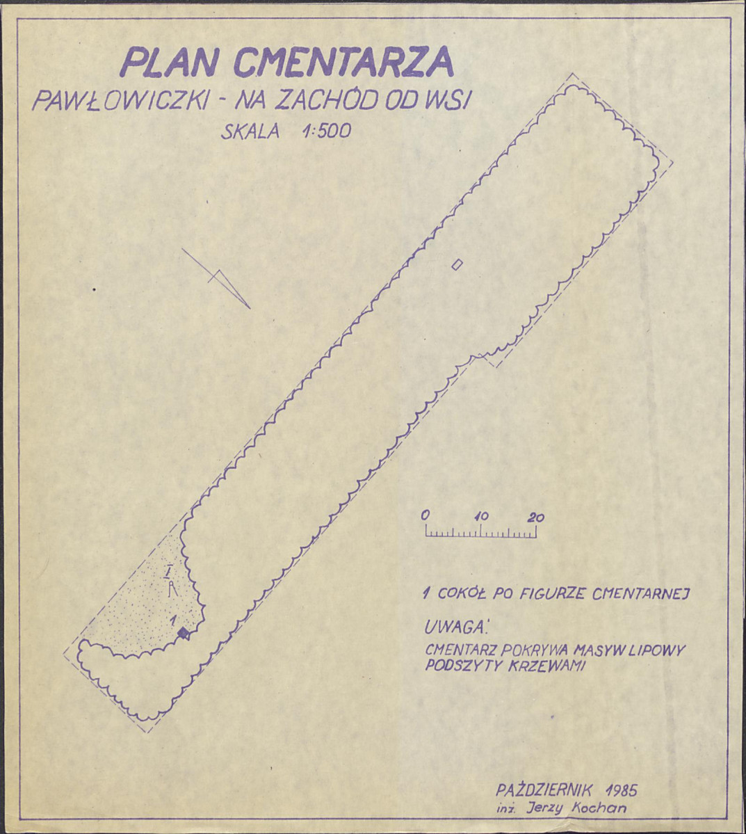 Karta cmentarza, skan nr 3